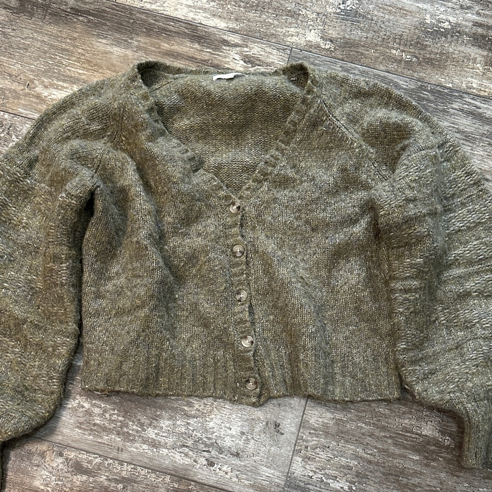 Wool cardigan